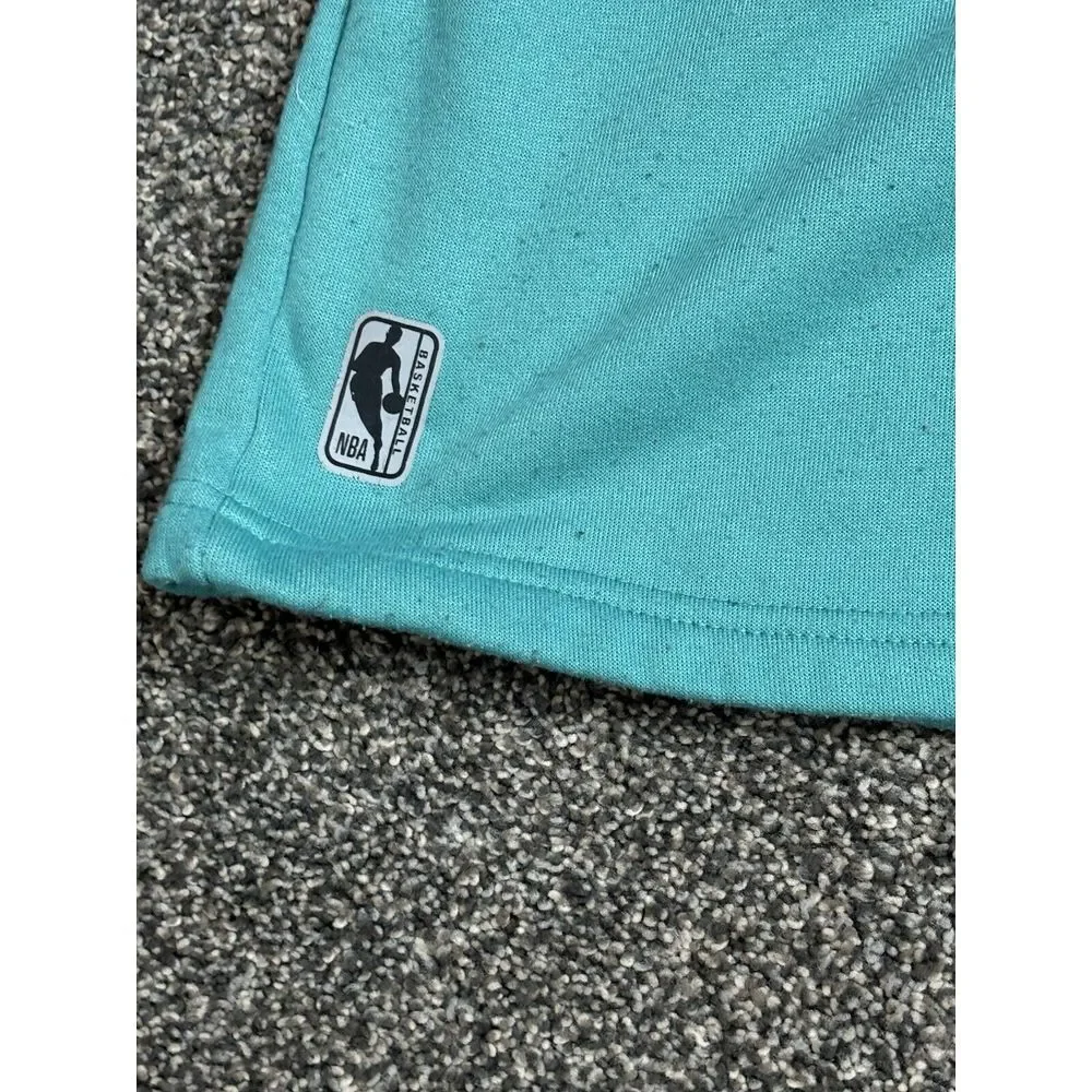NBA Men's Trainer Shorts- Teal- Size Large